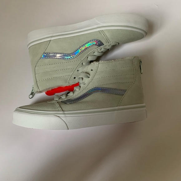 Vans Other - 🆕 VANS Ward Hi Zip Sneaker Shoe- Grey- NIB